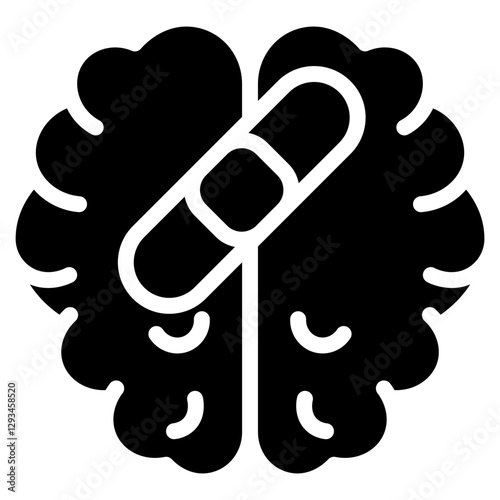 PTSD Therapy Vector Icon