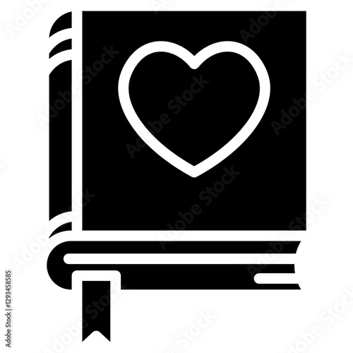 Self Help Book Vector Icon