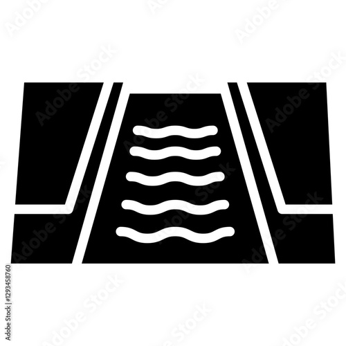Canal Overflow Vector Icon