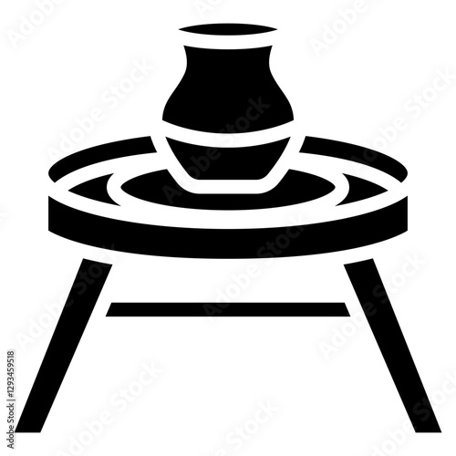 Monsoon Pottery Vector Icon