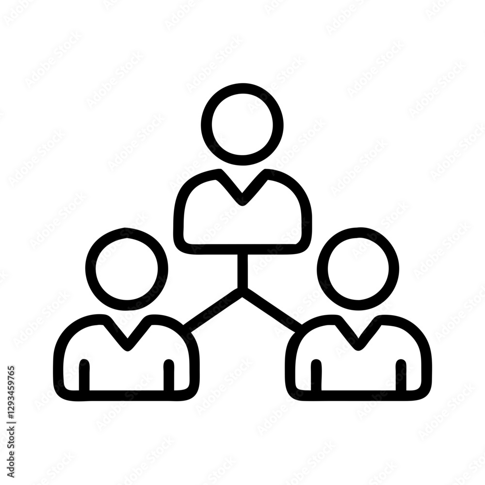 team icon, team line art - simple line art of team, perfect for team logos and icons team icon, team line art - simple line art of team, perfect for team logos and icons