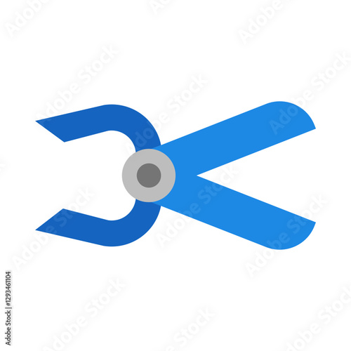 Clamp flat icon