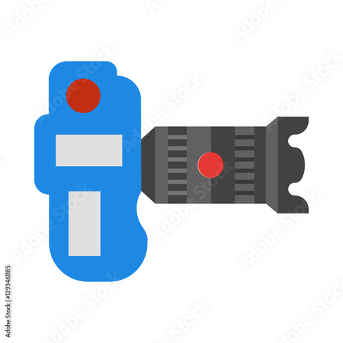 Dslr flat icon