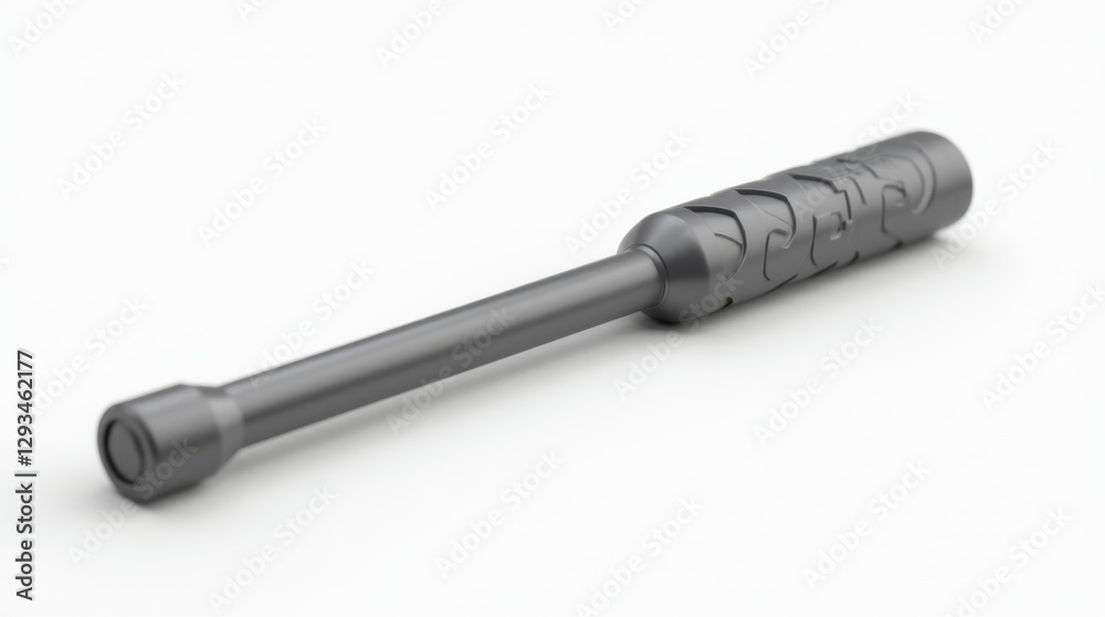 Ergonomic Security Baton Close-up Ergonomic Security Baton Close-up