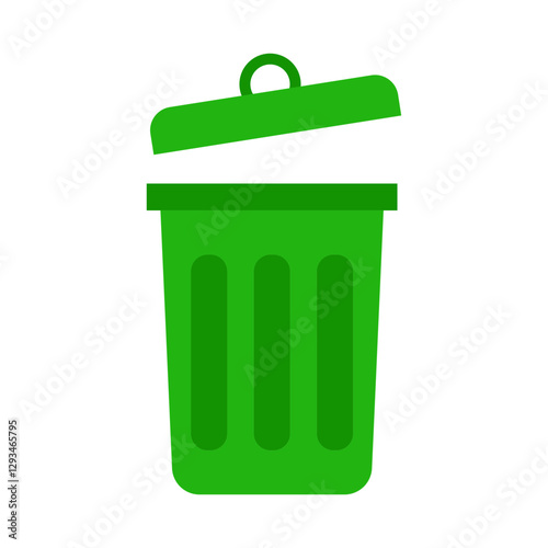 Garbage flat icon