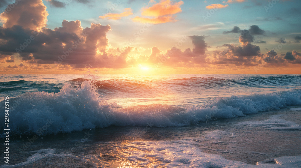 Fototapeta premium Abstract sea and ocean backgrounds 