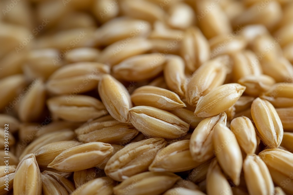 Close-up view of pile of rice grains in warm natural lighting. Neural network AI generated Close-up view of pile of rice grains in warm natural lighting. Neural network AI generated