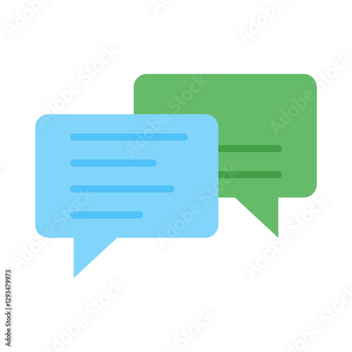 Chat flat icon