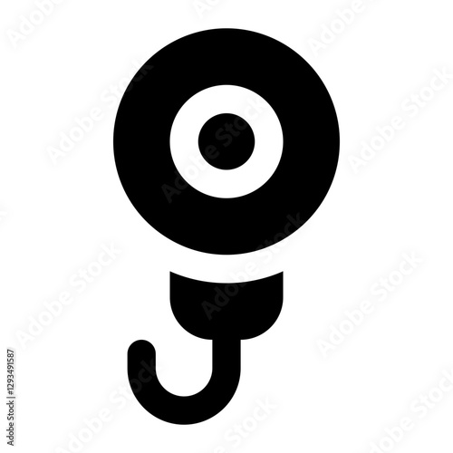 Icon Crane With Style Glyph