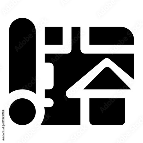 Icon Blueprint With Style Glyph