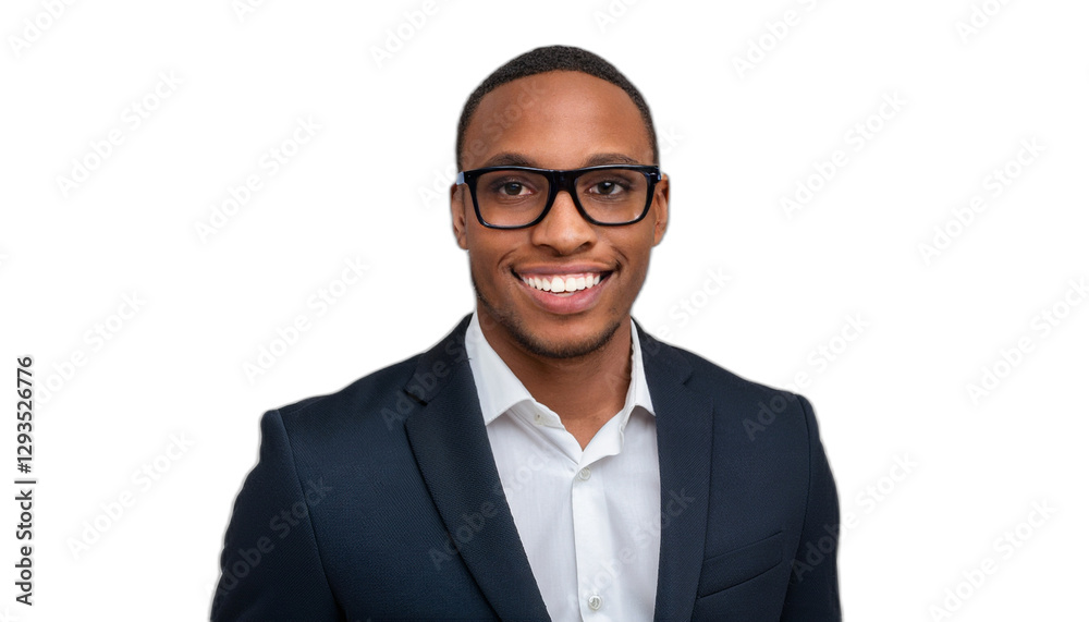 Portrait of a smiling businessman manager in a suit Portrait of a smiling businessman manager in a suit