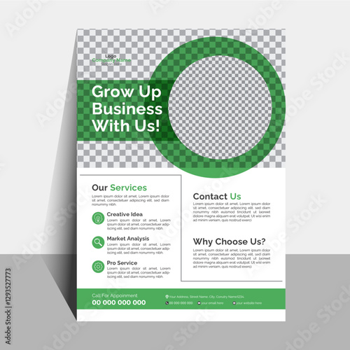 Premium Corporate Flyer Design Eye-Catching Business Advertisement High-Quality Print & Digital Ready Sleek & Stylish Template Ideal for Startups & Corporation.