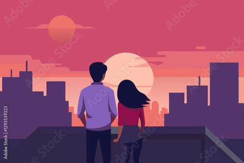 man and woman