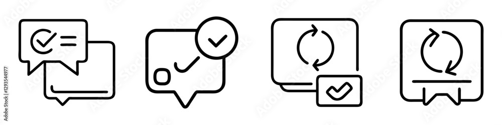 status update icon, status update line art - simple line art of status update, perfect for status update logos and icons status update icon, status update line art - simple line art of status update, perfect for status update logos and icons