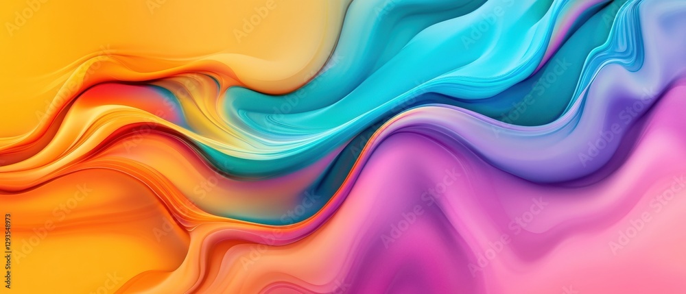 Colorful abstract background filled with dynamic hues and patterns creating a playful and artistic atmosphere Colorful abstract background filled with dynamic hues and patterns creating a playful and artistic atmosphere