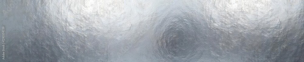 Fototapeta premium Gleaming scraped silver; highly textured metallic surface , old, bright