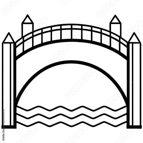  line art vector illustration 