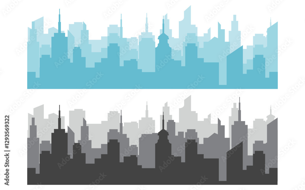 City skyline background vector illustration design City skyline background vector illustration design