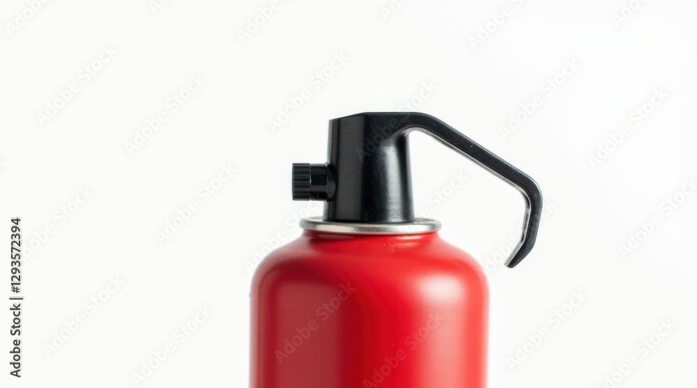Pepper Spray Canister Safety Mechanism Close-up Pepper Spray Canister Safety Mechanism Close-up