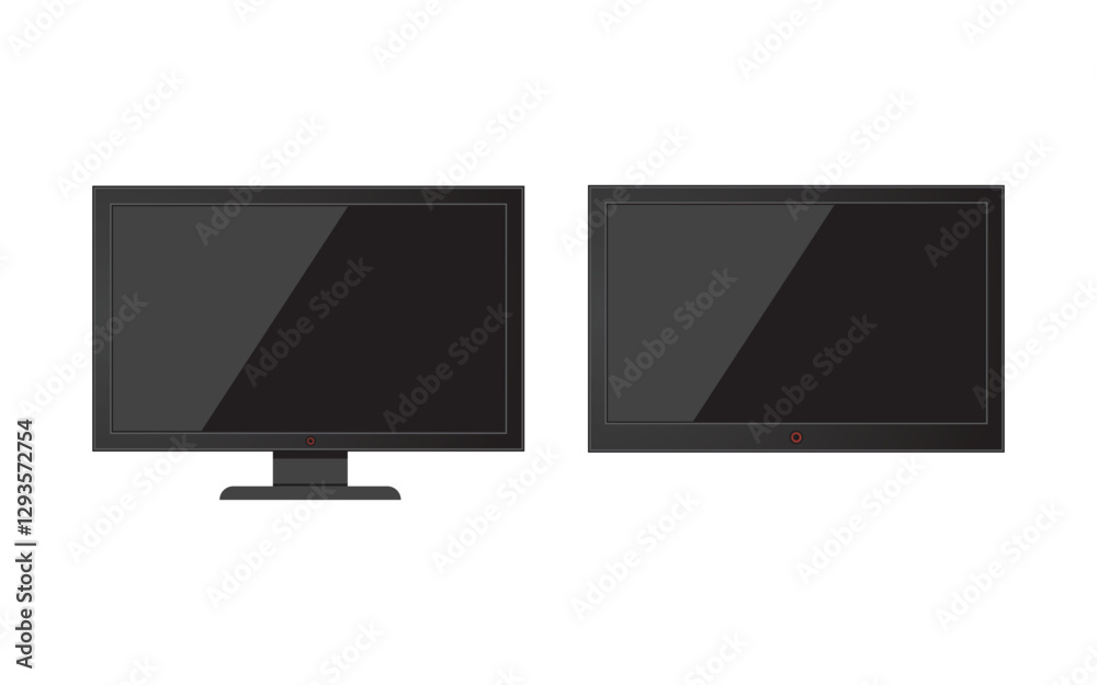TV , LCD, LED, monitor icon vector illustration design TV , LCD, LED, monitor icon vector illustration design