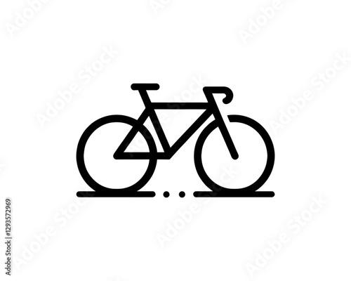 bicycle icon vector illustration
