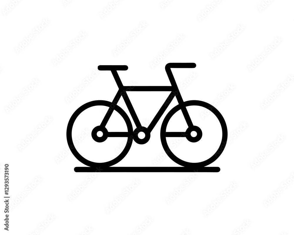 bicycle isolated on white background bicycle isolated on white background