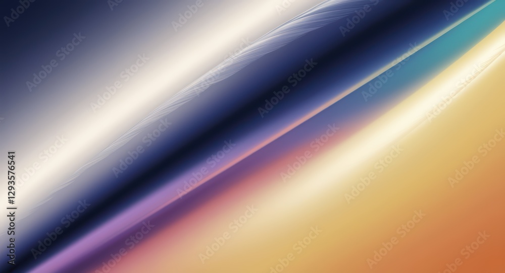 Fototapeta premium abstract modern background with colorful lines with glossy and gradient effects