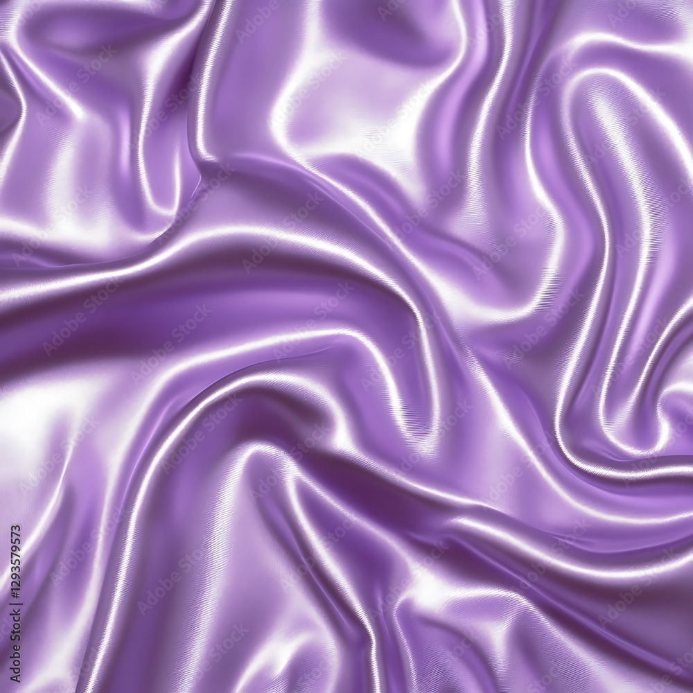 Obraz premium Draped Lavender Silk Fabric Texture