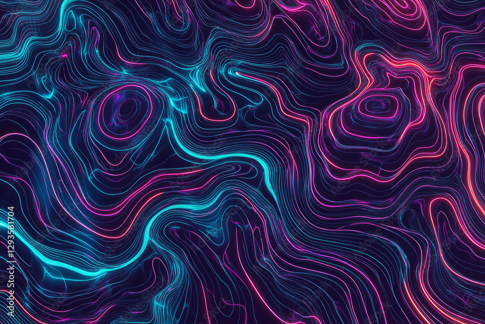 A mesmerizing abstract visualization of AI-driven data flow, featuring pulsating neon energy trails, glowing cybernetic pathways, and intricate digital nodes. The futuristic high-tech background A mesmerizing abstract visualization of AI-driven data flow, featuring pulsating neon energy trails, glowing cybernetic pathways, and intricate digital nodes. The futuristic high-tech background