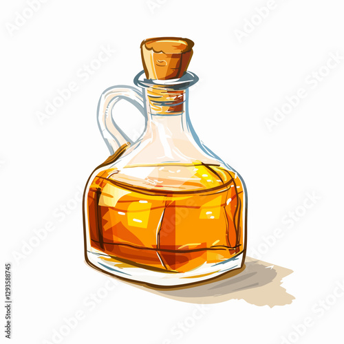 bottle of olive oil