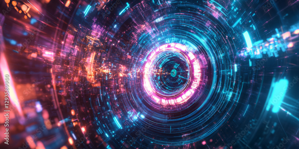 A glowing futuristic AI-powered fusion energy generator, featuring cybernetic real-time plasma stability control pathways, pulsating holographic thermonuclear reaction grids, and swirling A glowing futuristic AI-powered fusion energy generator, featuring cybernetic real-time plasma stability control pathways, pulsating holographic thermonuclear reaction grids, and swirling