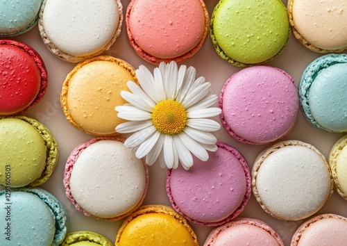 Colorful Macaroon Display
