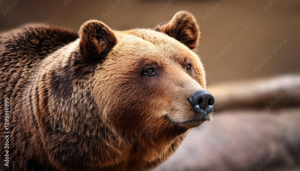 Grizzly Bear in the Alaskan Wilderness, Majestic and Solitary at Dawn, Overlooking a Glacial Valley from a Rocky Perch, Capturing the Serene Beauty of Natures AweInspiring Power Grizzly Bear in the Alaskan Wilderness, Majestic and Solitary at Dawn, Overlooking a Glacial Valley from a Rocky Perch, Capturing the Serene Beauty of Natures AweInspiring Power