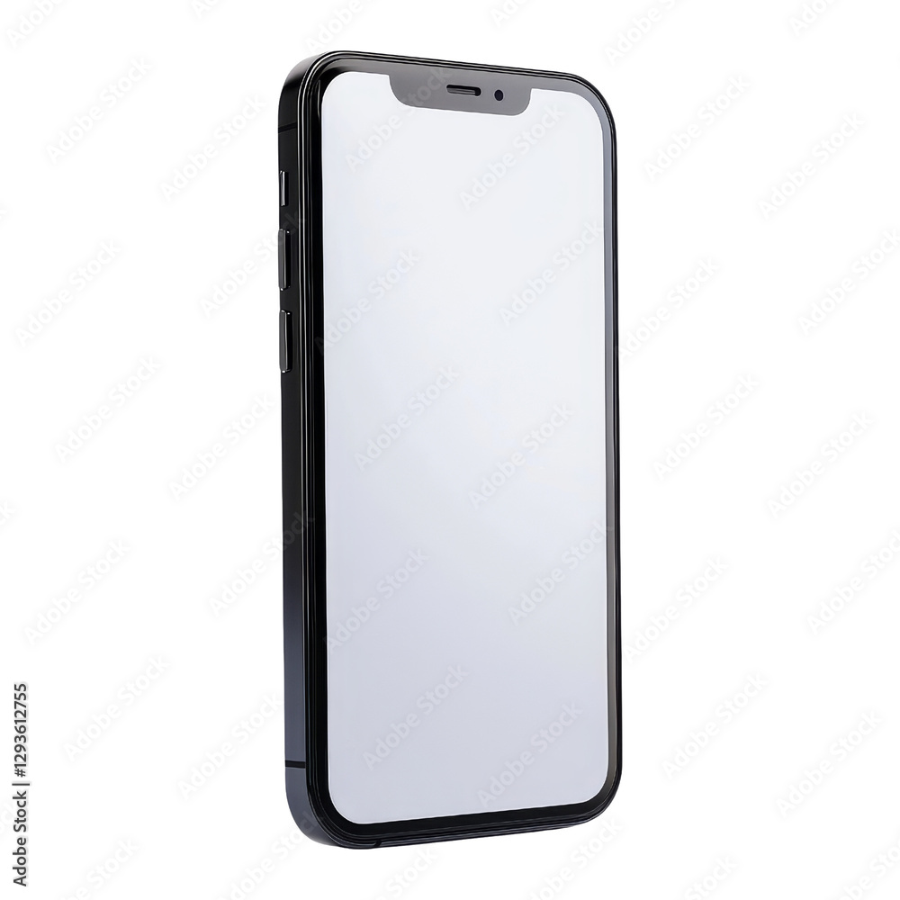 Smartphone display showcase modern studio product image Smartphone display showcase modern studio product image