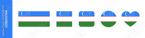 Flag of Uzbekistan