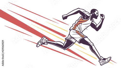 football player silhouette
