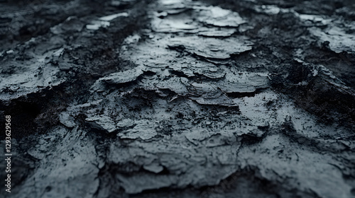 Textured Tree Bark: An intriguing close-up view of tree bark revealing its rough texture, pattern and intricate details, inviting touch and exploration.