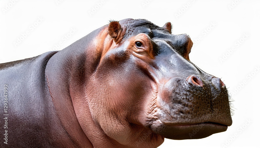Isolated Hippopotamus on Transparent Background Majestic Mammal in Stark Black and White Purity against a Vibrant, Tropical Backdrop, Perfect for Digital Art, Home Decor, or Design Inspiration Isolated Hippopotamus on Transparent Background Majestic Mammal in Stark Black and White Purity against a Vibrant, Tropical Backdrop, Perfect for Digital Art, Home Decor, or Design Inspiration