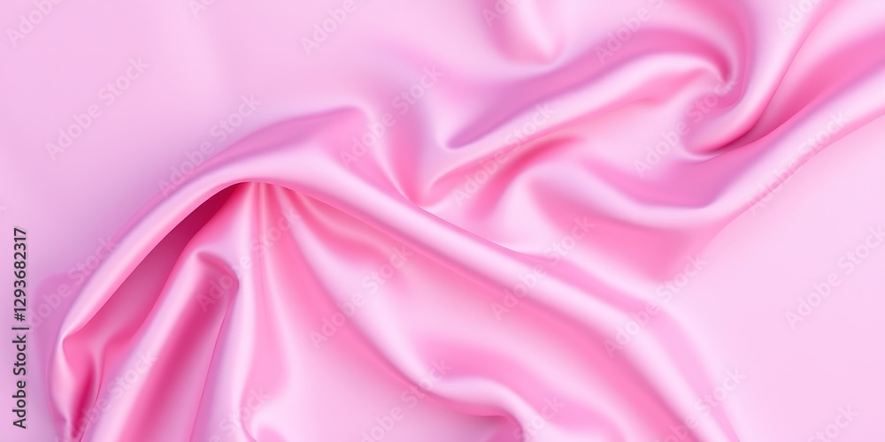 Fototapeta premium Delicate Coating on Silk, Soft Gradient, Pink Lavender Hues