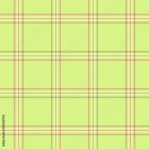 Oktoberfest plaid pattern background, best tartan seamless fabric. Page texture check textile vector in lime and orange colors.