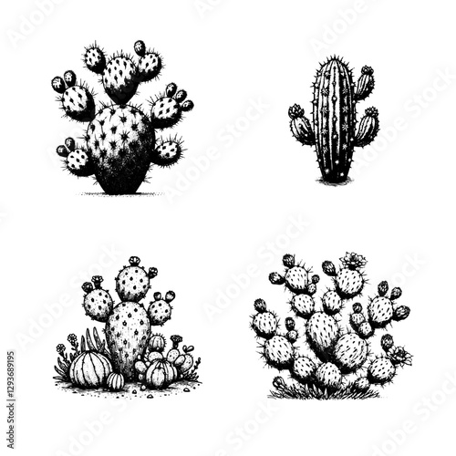 Prickly Pear Cactus (Opuntia)