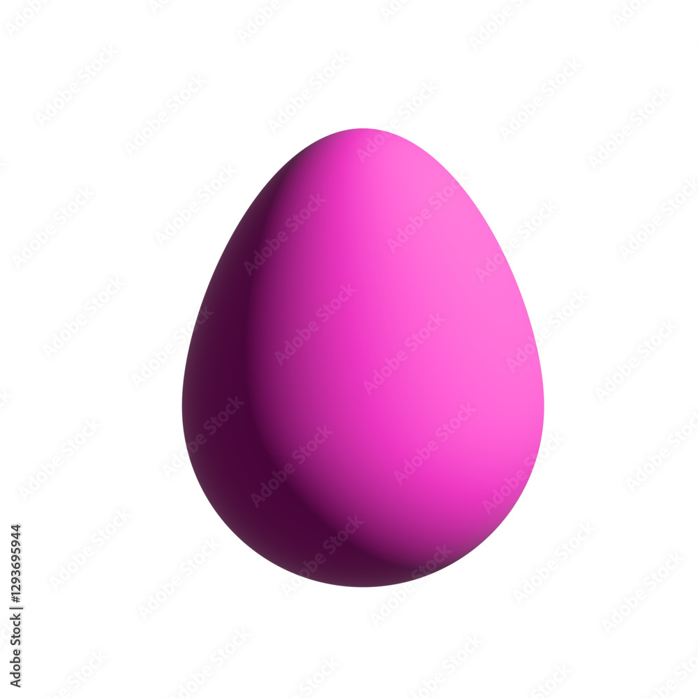 Easter Egg Isolate. 3d realistic Easter egg set. Colorful eggs icon Easter Egg Isolate. 3d realistic Easter egg set. Colorful eggs icon