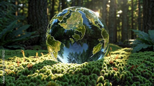 The Earth in Nature's Embrace