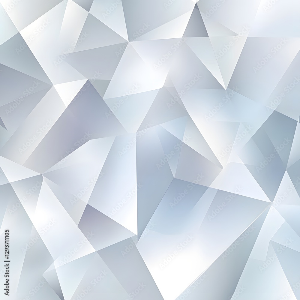 Abstract Geometric Pattern with Light Shades and Triangular Forms Abstract Geometric Pattern with Light Shades and Triangular Forms