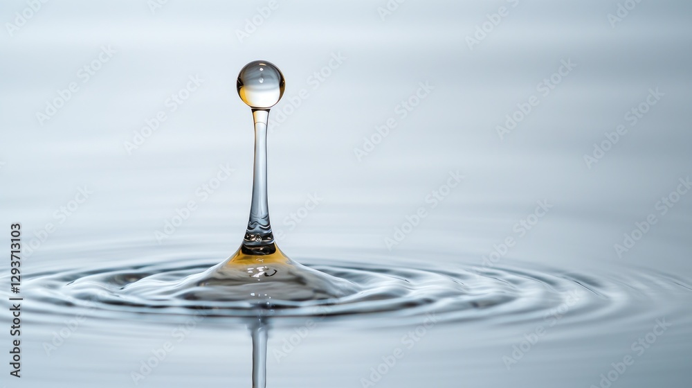 Water Drop Splash, Abstract Macro, Still Life, Image Use Scientific or Educational Water Drop Splash, Abstract Macro, Still Life, Image Use Scientific or Educational