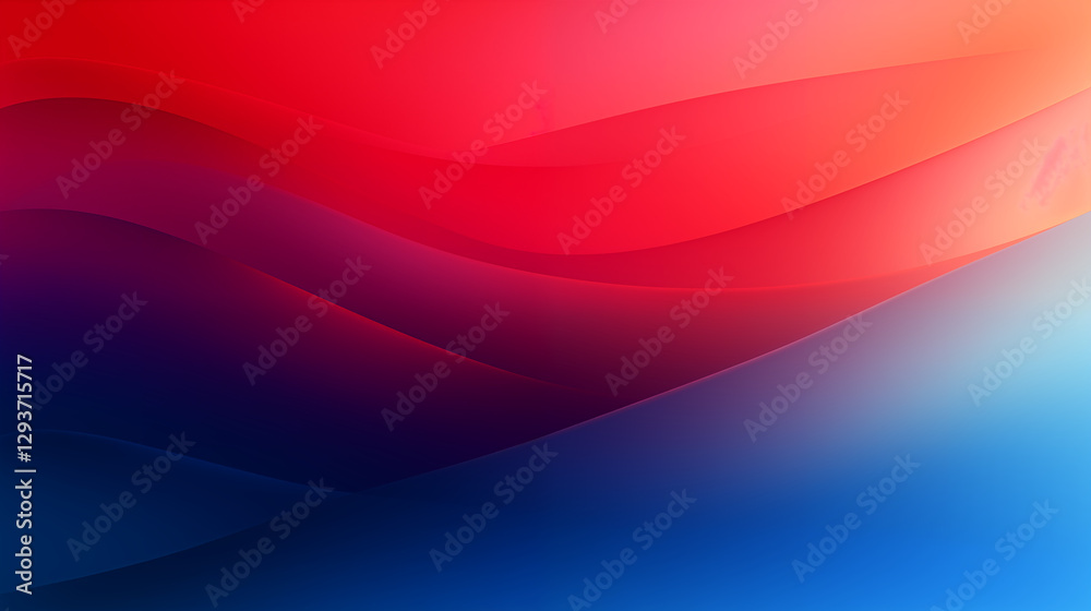 Fototapeta premium Flux de couleurs, effet de texture, matière. Arrière-plan dégradé de couleur bleu rose violet rouge. Flou design de bannière, affiche, conception et création graphique.