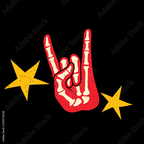 collection of You Rock vector elements