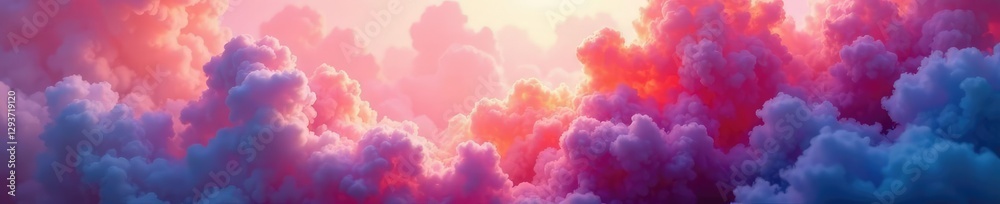 Swirling clouds of color in a dynamic background, soft textures, abstract art Swirling clouds of color in a dynamic background, soft textures, abstract art