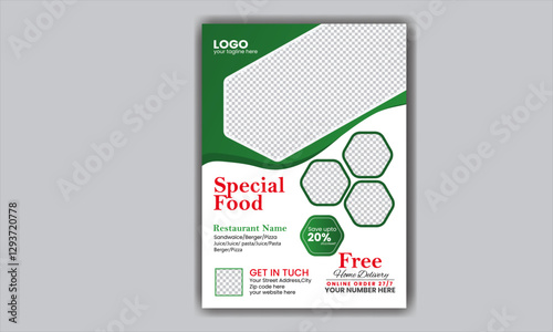 mordren food flyer design