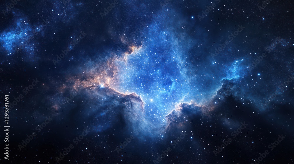 Obraz premium Colorful nebula in deep space (1)